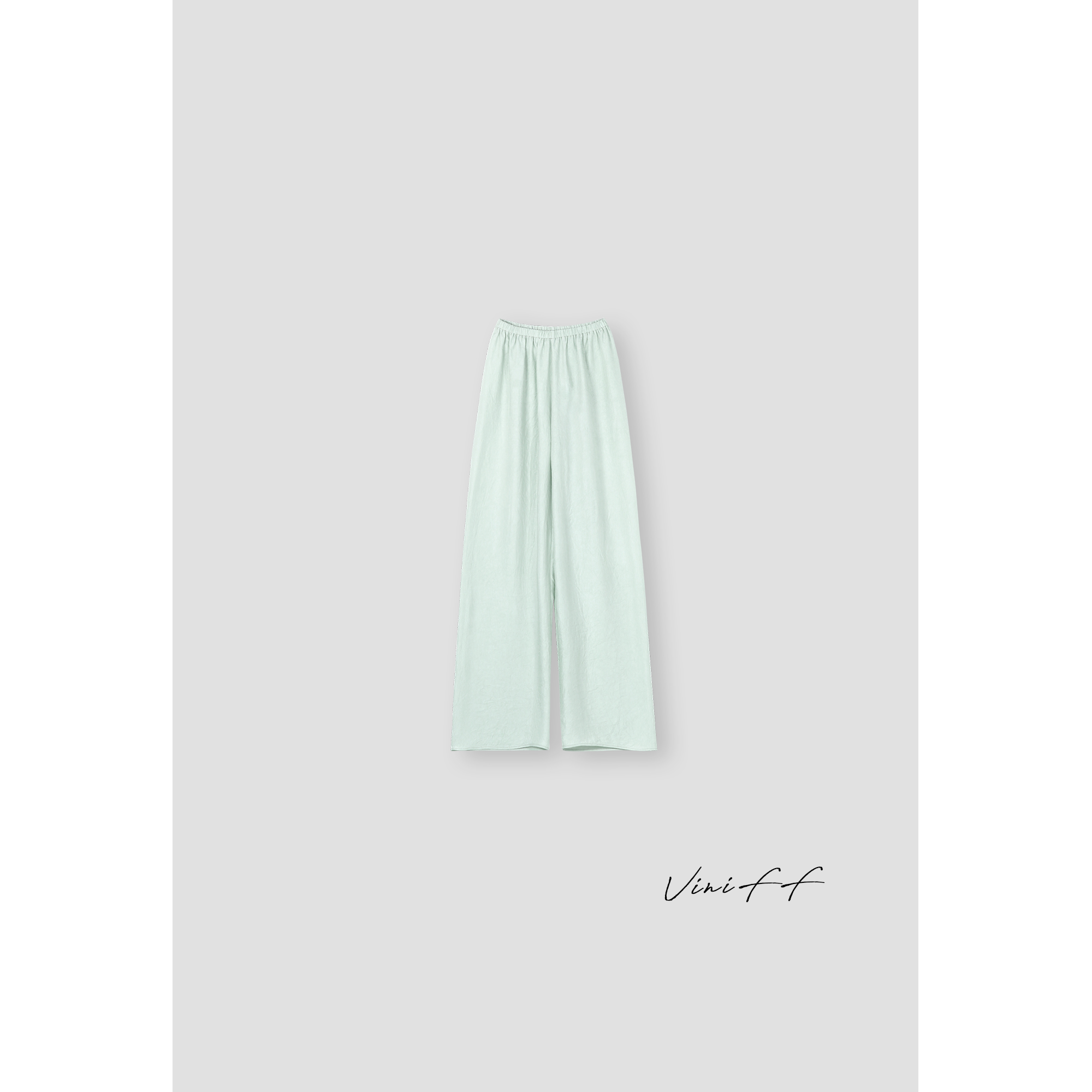 ViniFF薇妮｜时尚休闲宽松纯色裤K20726