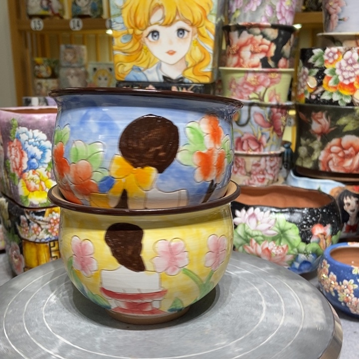 景德镇艺术手绘作品