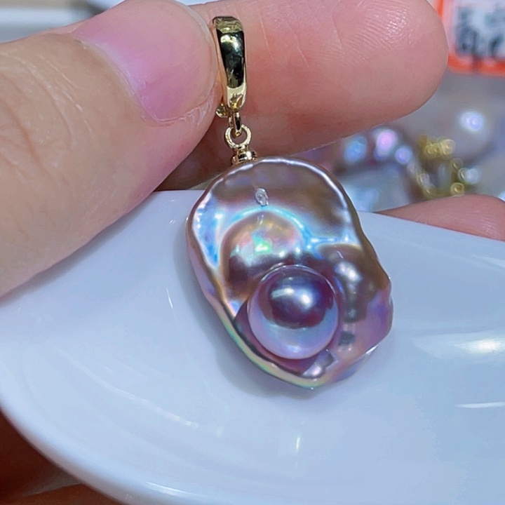 淡水珍珠未镶嵌颈饰