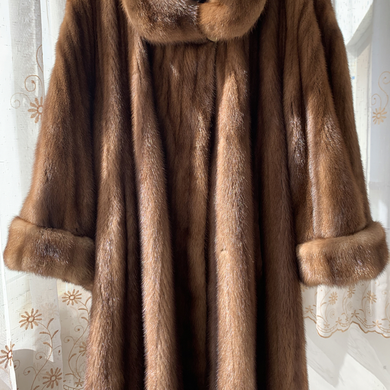 中古皮 草Vintage长外套