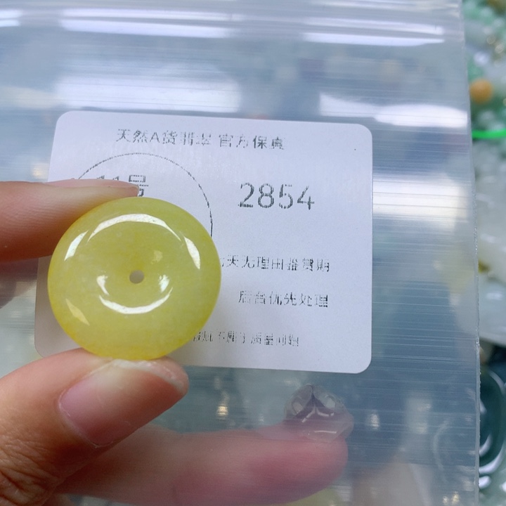 翡翠挂件未镶嵌翡翠