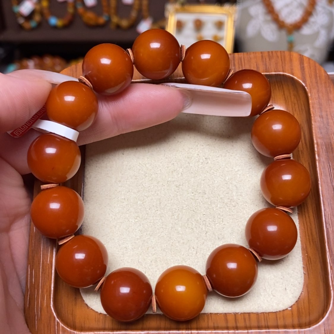 【闪购商品】手链蜜蜡未镶嵌手串