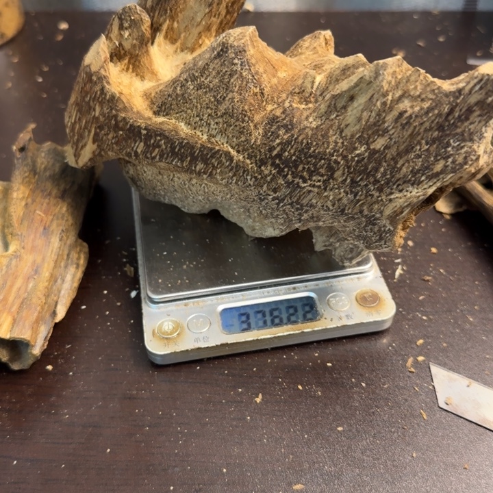 沉香碎屑沉香野料虫漏376克