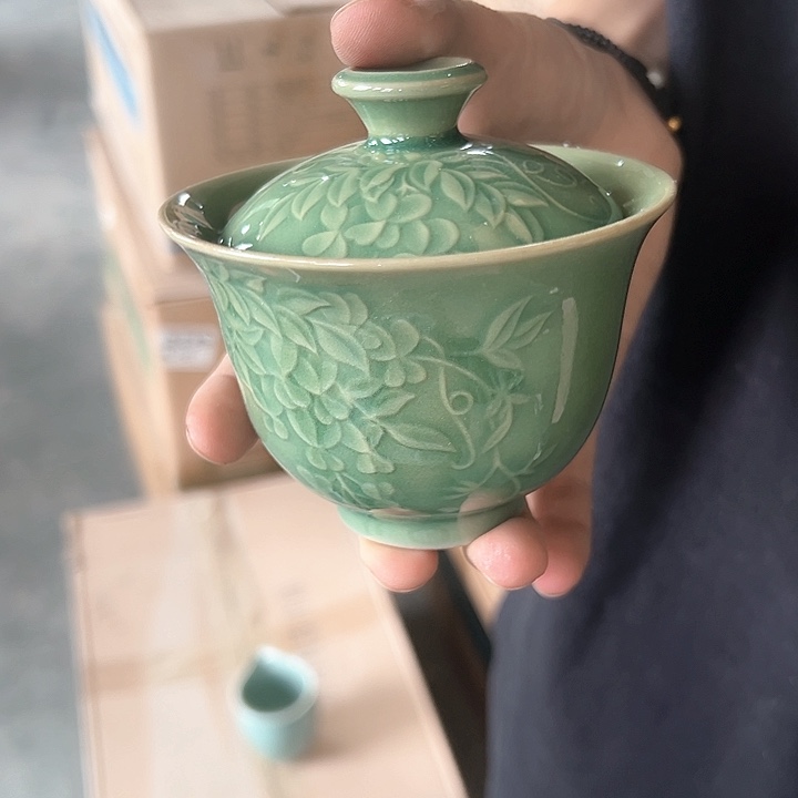 小米茶器龙泉青瓷