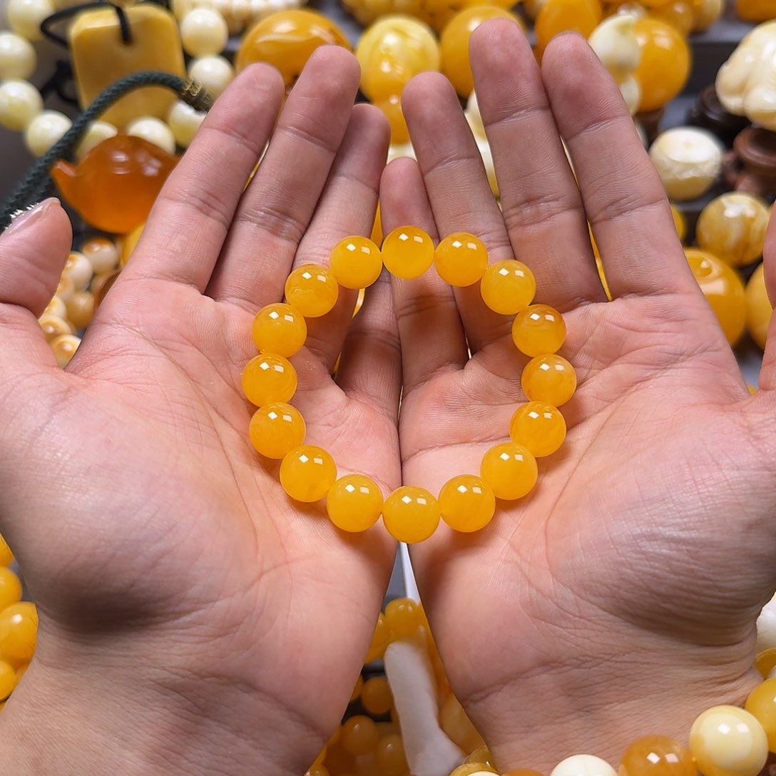 蜜蜡珠宝奇石未镶嵌13mm