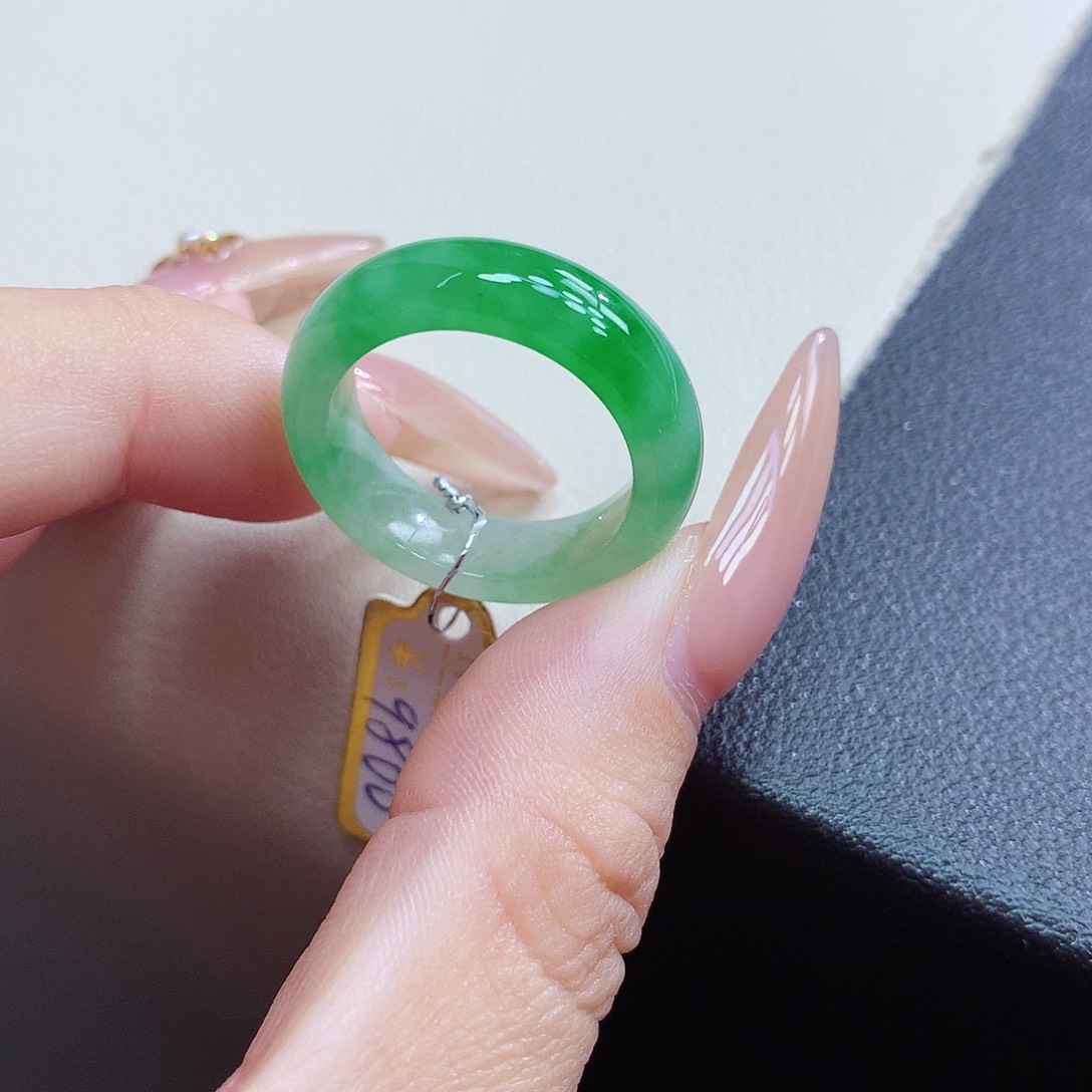 未镶嵌戒指翡翠15号