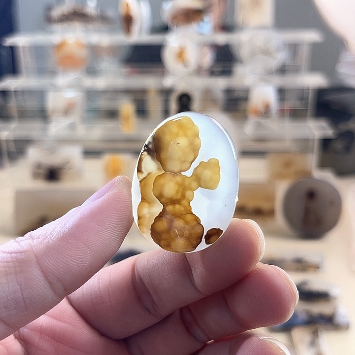玛瑙/玉髓未镶嵌吊坠(不含链)