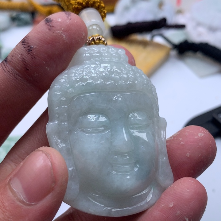 颈饰未镶嵌翡翠保真天然a货翡翠