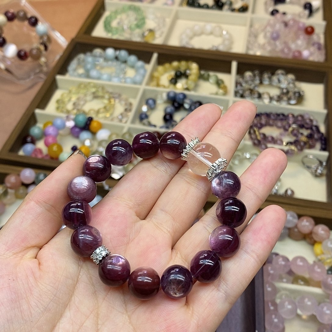 紫锂云母12mm点位