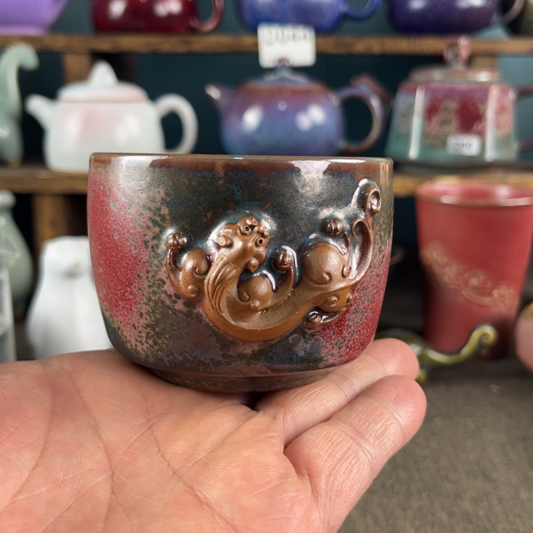 壶神后钧瓷原矿釉发色19