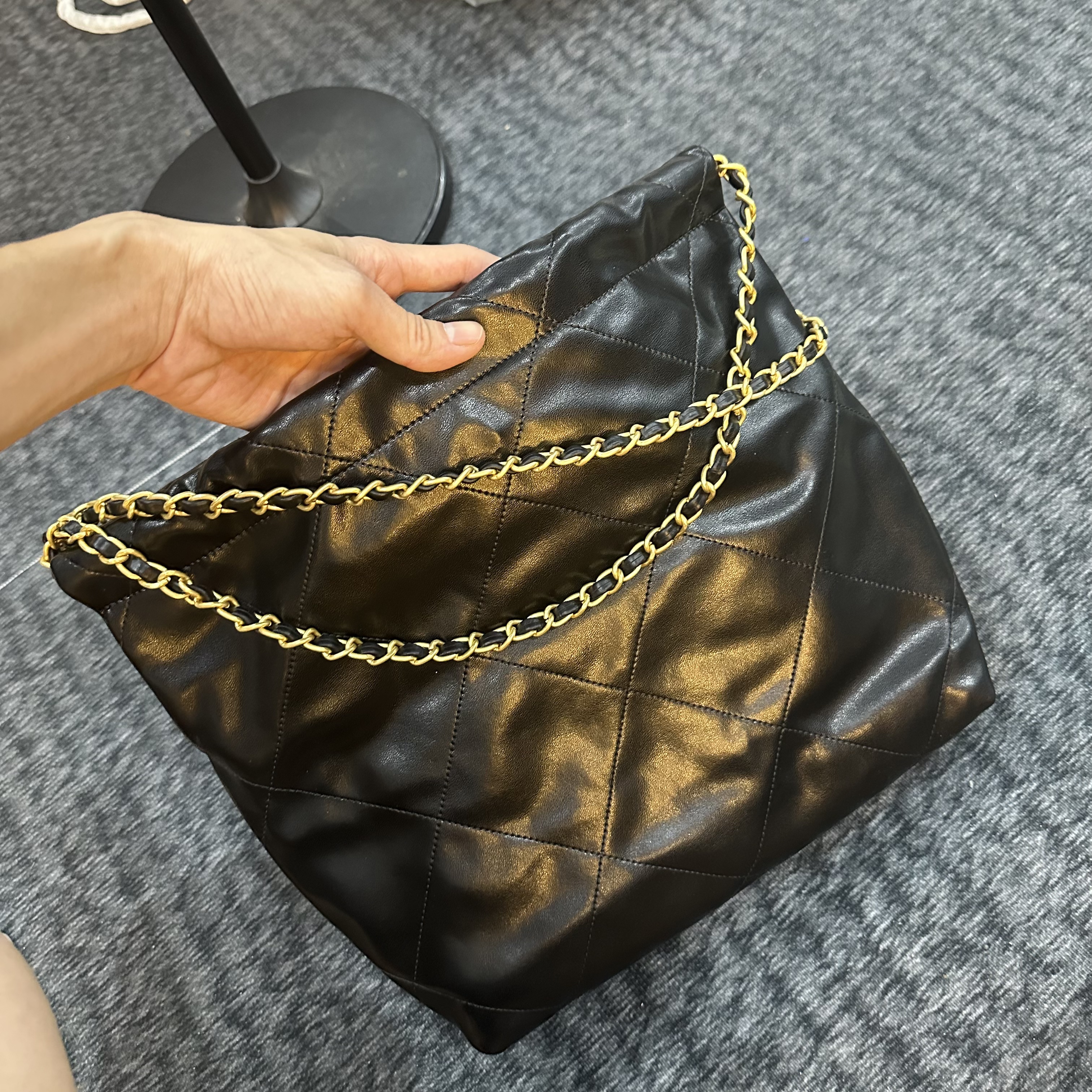 新款包包女垃圾袋小号黑