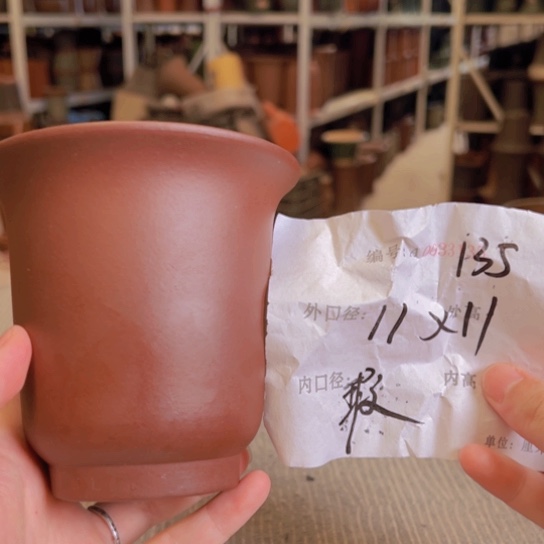 紫砂花盆紫紫砂盆