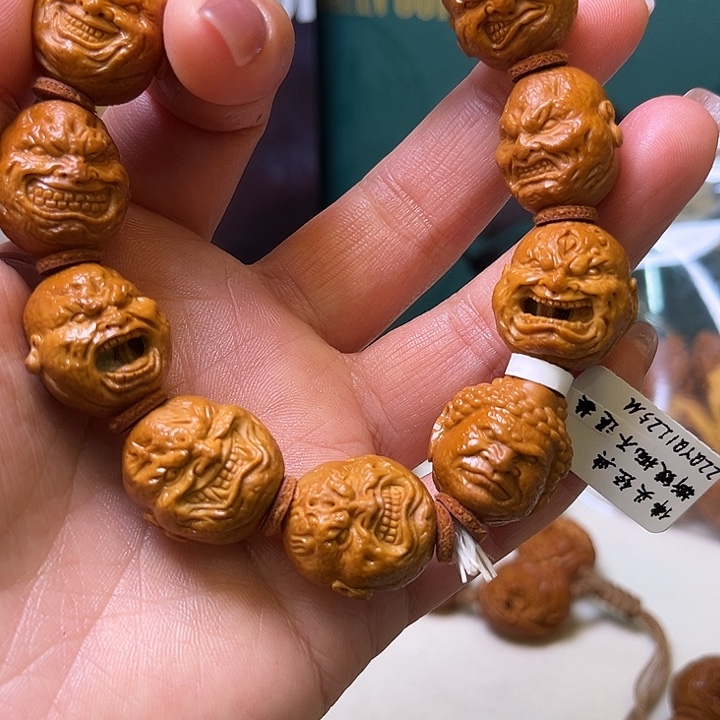橄榄核手串/手链   山鬼手作 橄榄核@@经典22 