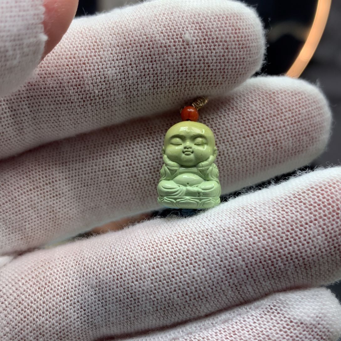 绿松石挂件未镶嵌