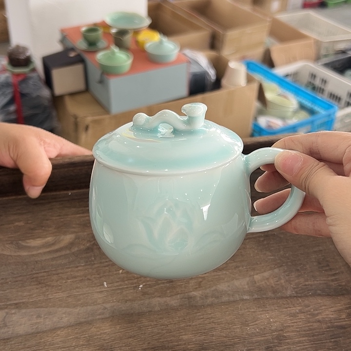 小米茶器龙泉青瓷