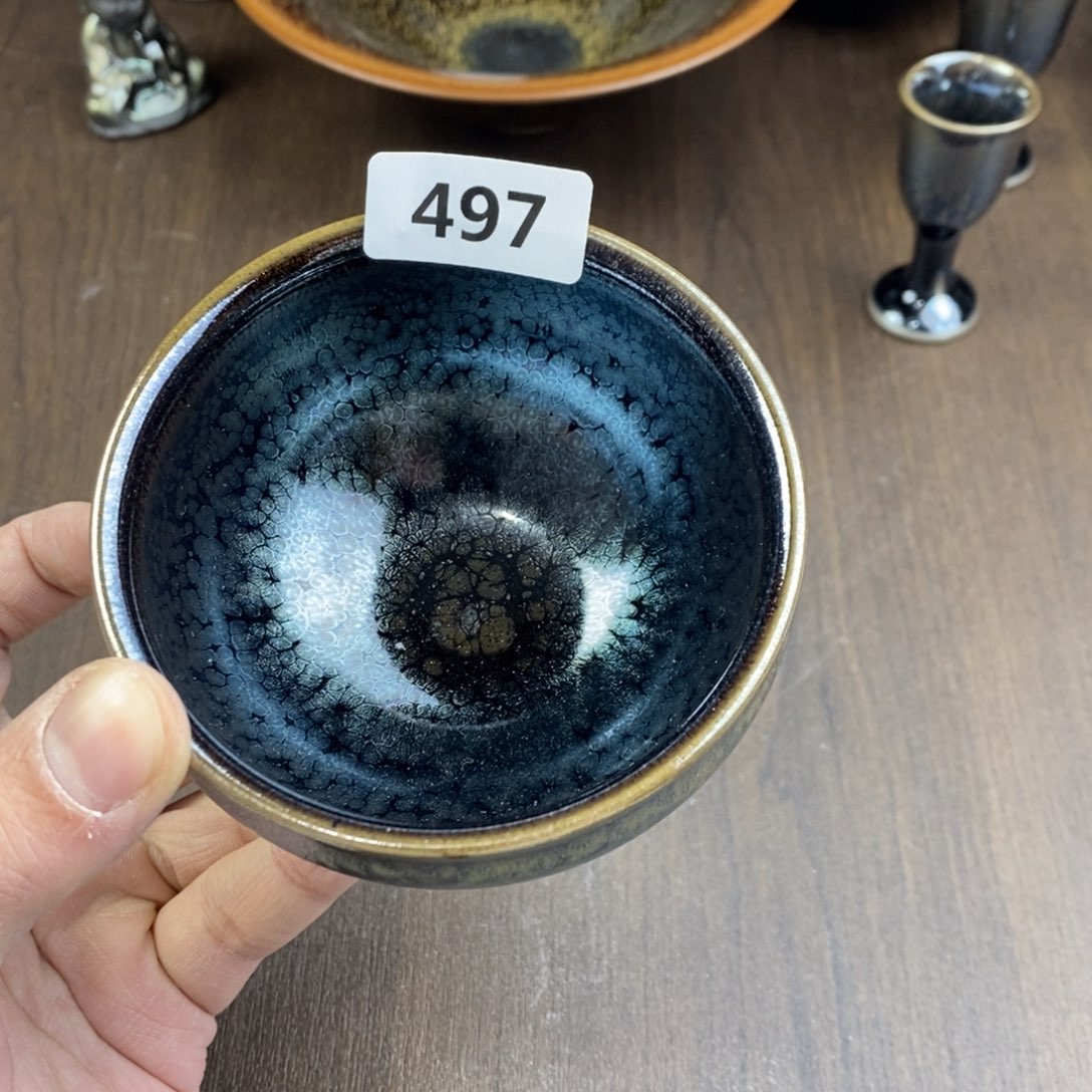 丽***栈茶盏全手工原矿原釉建盏