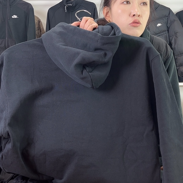 7339黑色卫衣L码130-150斤不退换