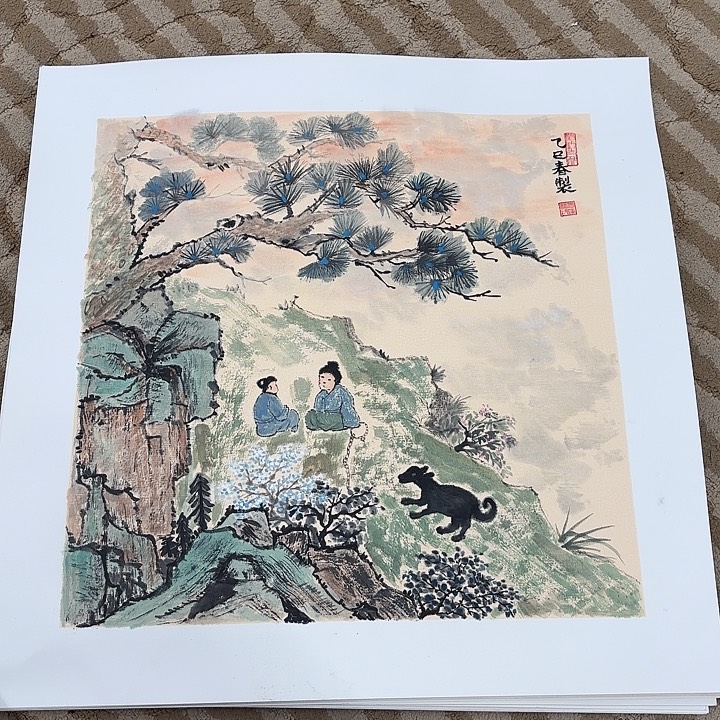 国画花鸟等多种鸟类和50.50