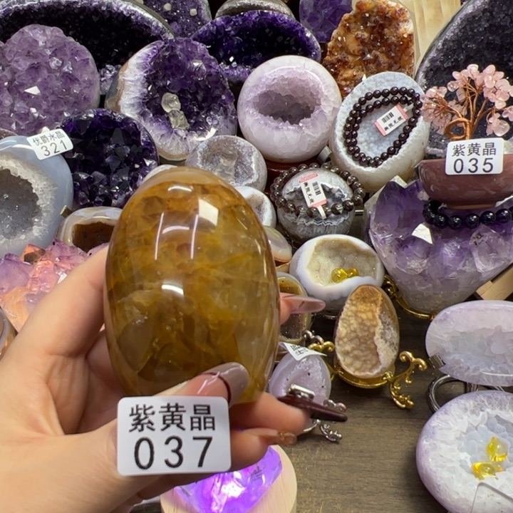 未镶嵌大型摆件（非配饰）紫晶37