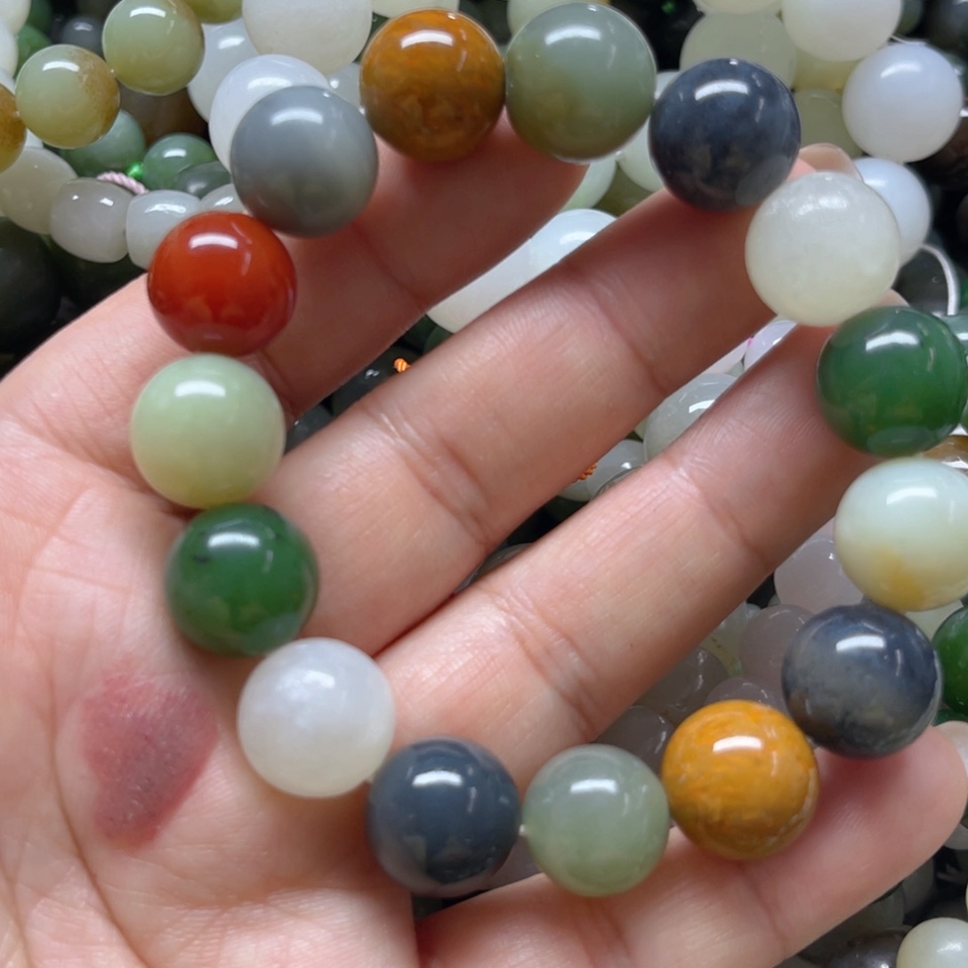 和田玉手链未镶嵌