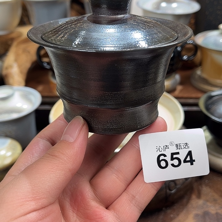 沁庐柴窑古法柴烧全手工茶具