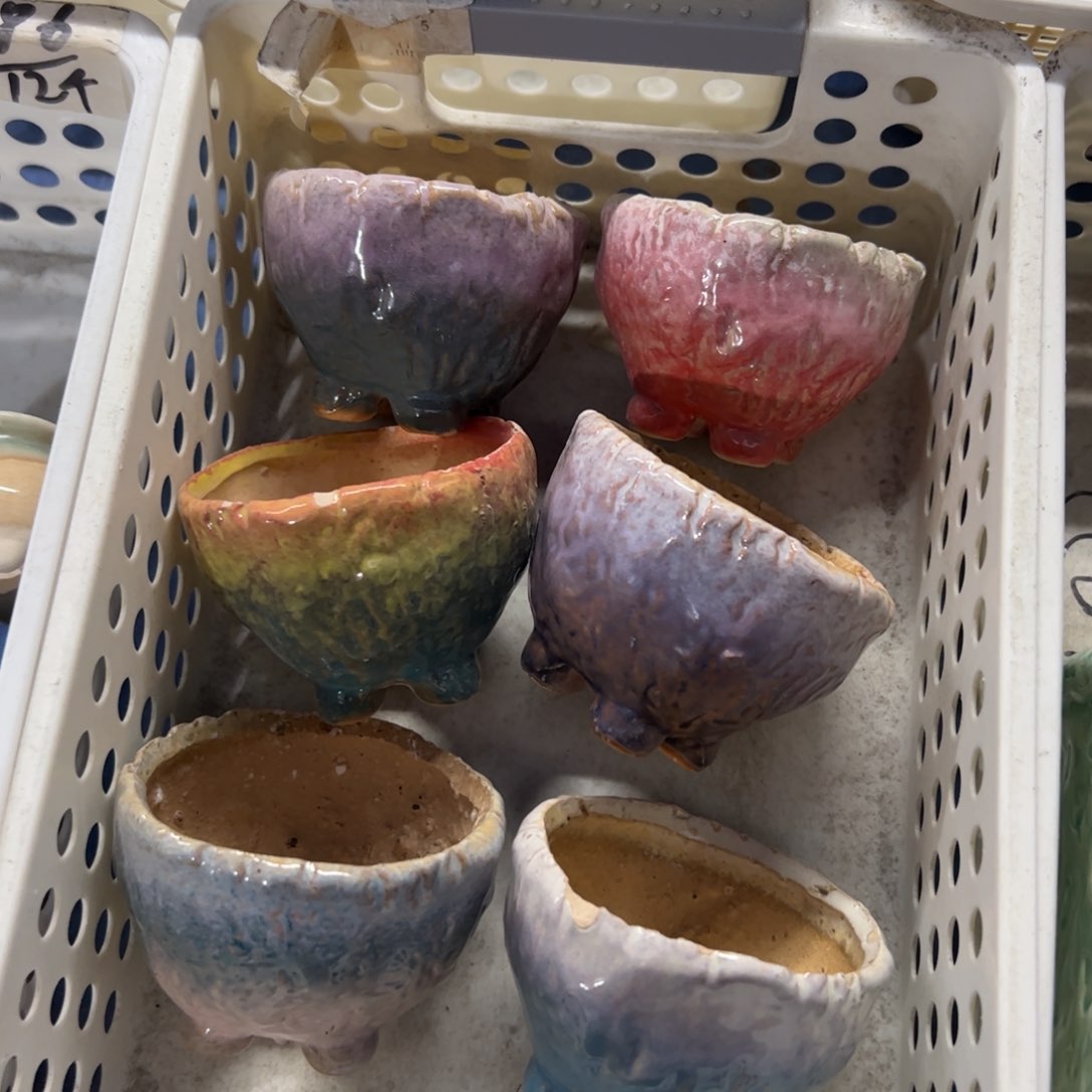 陶瓷多肉小花盆@@3