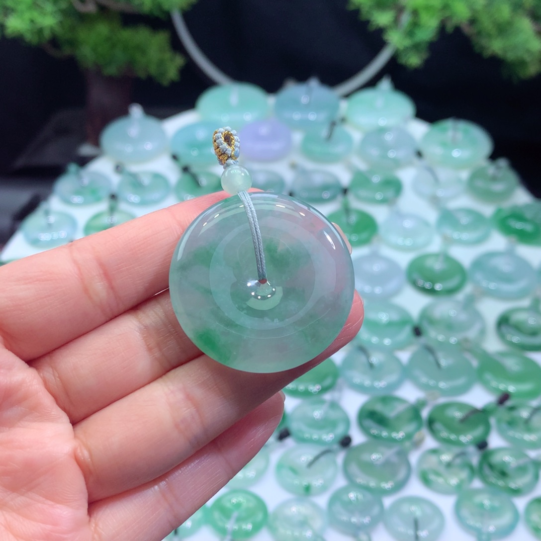 颈饰未镶嵌翡翠10尺寸34.7*6.5