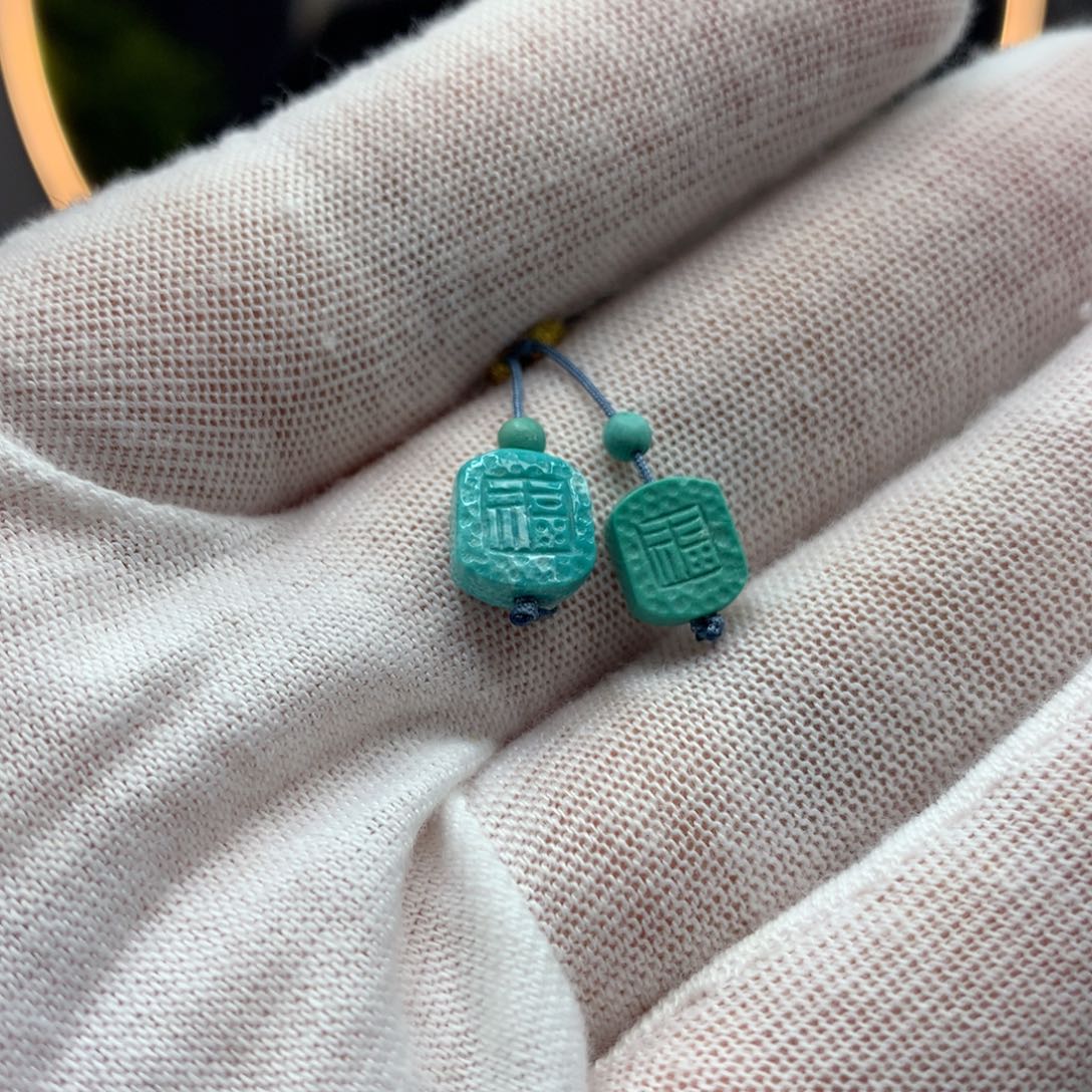 绿松石挂件未镶嵌