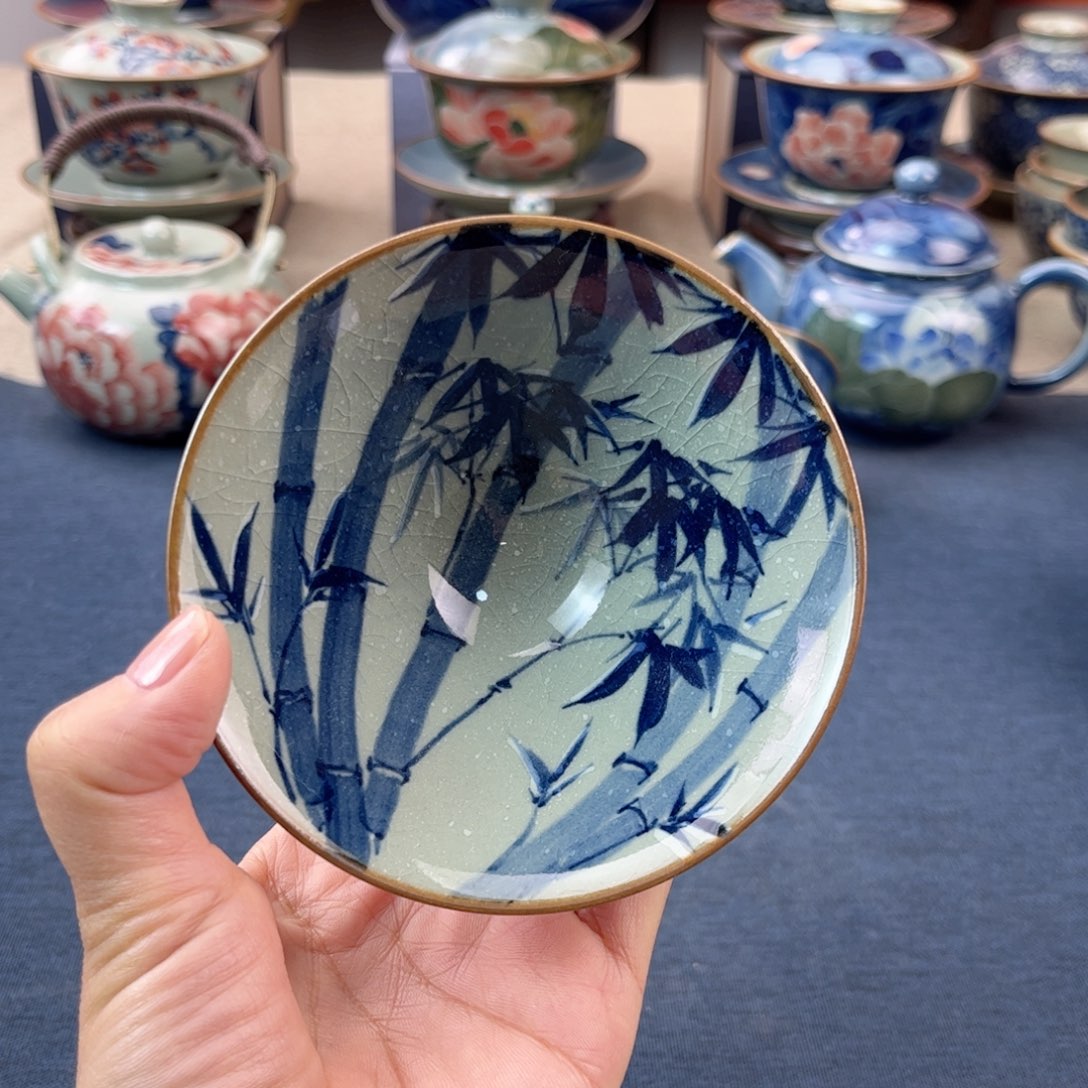 杯景德镇手绘手工茶具