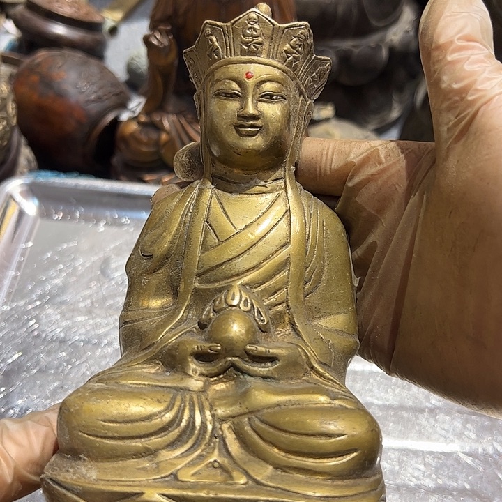 独****?微瑕疵黄铜摆件工艺品