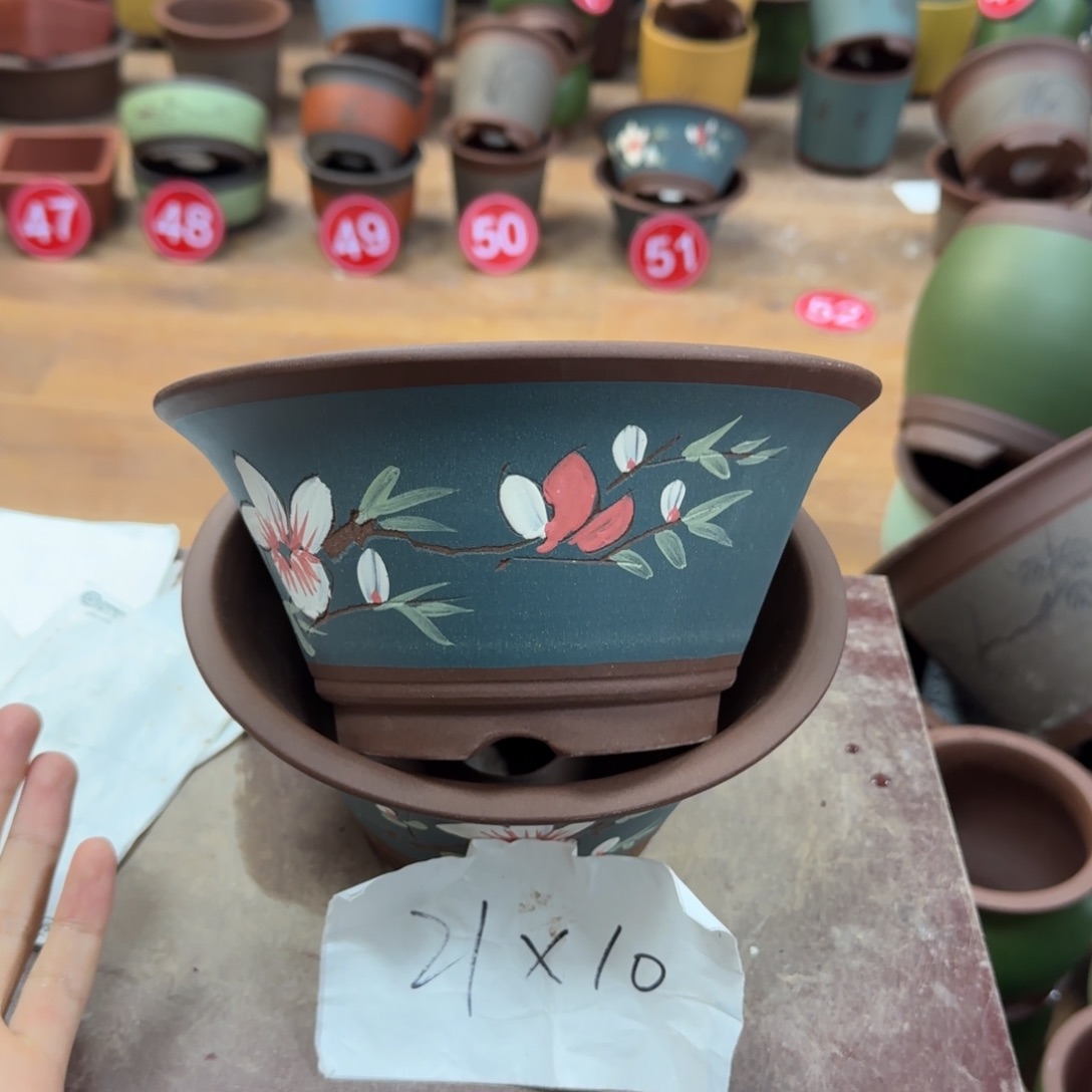 紫砂花盆破损包赔