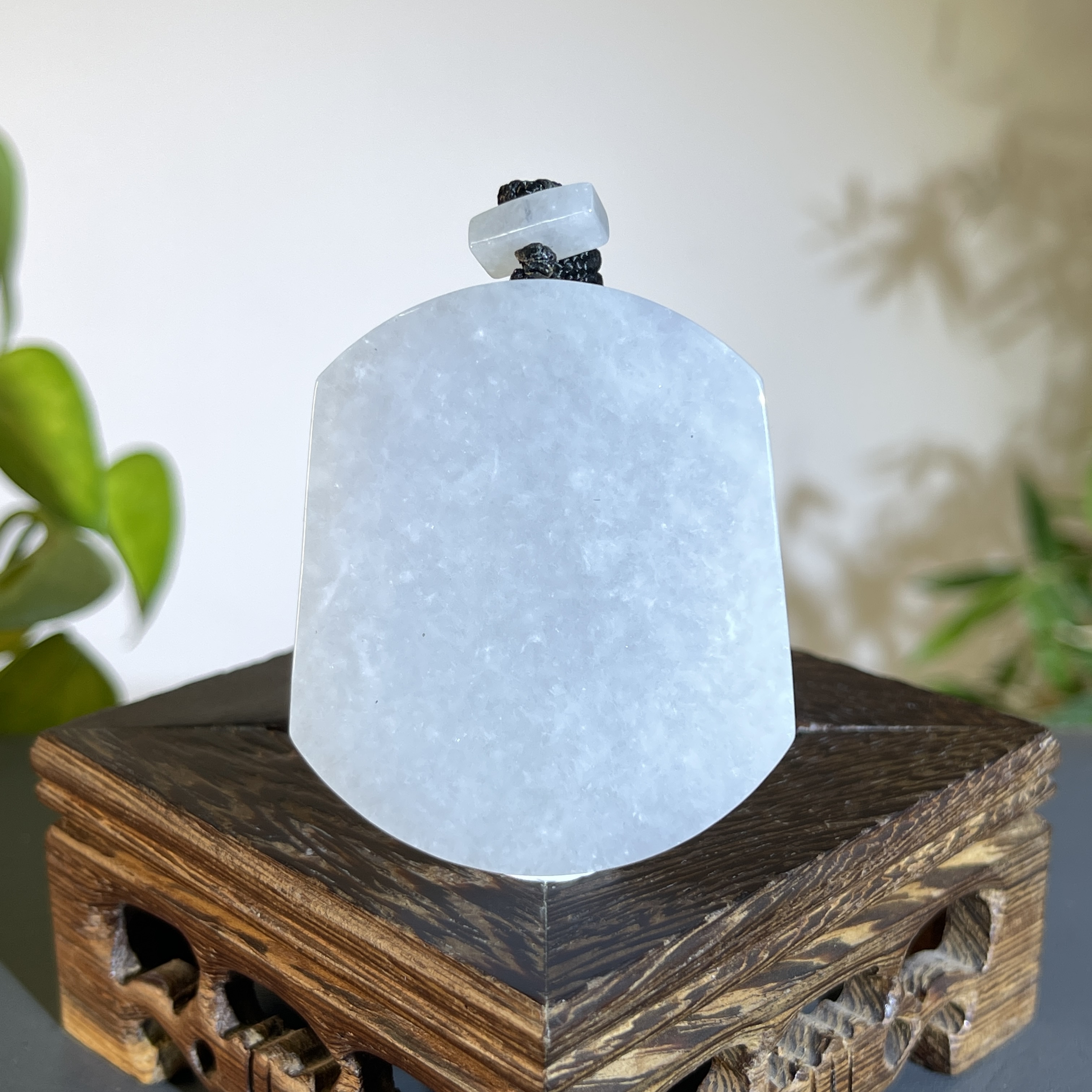 JCB12-014 天然缅甸A货翡翠 无事牌