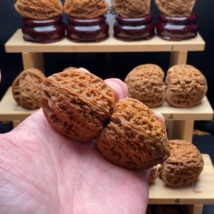 意***婵吊坠文玩核桃南将石