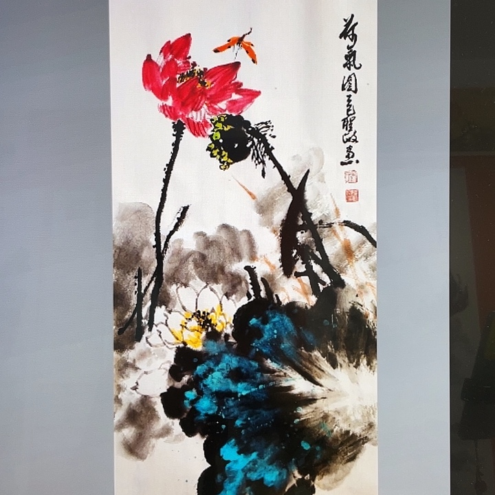 国画张圣敏先生纯手绘作品