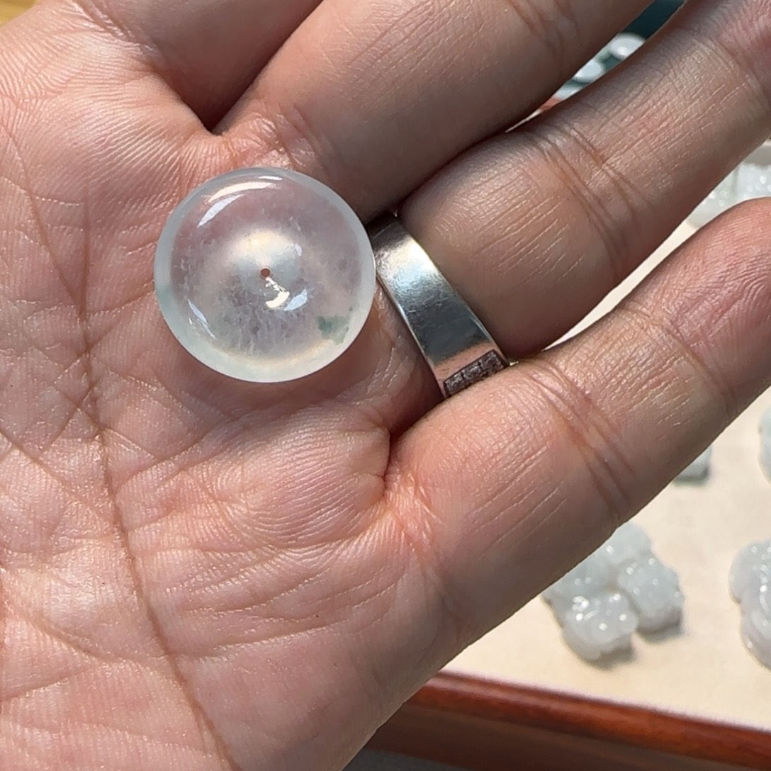 素***往翡翠未镶嵌挂件翡翠