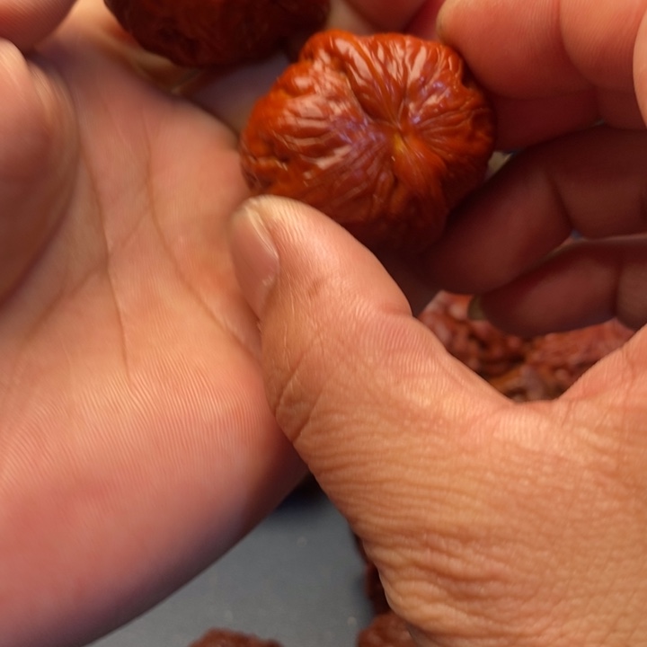 言***文玩核桃吊坠元宝言