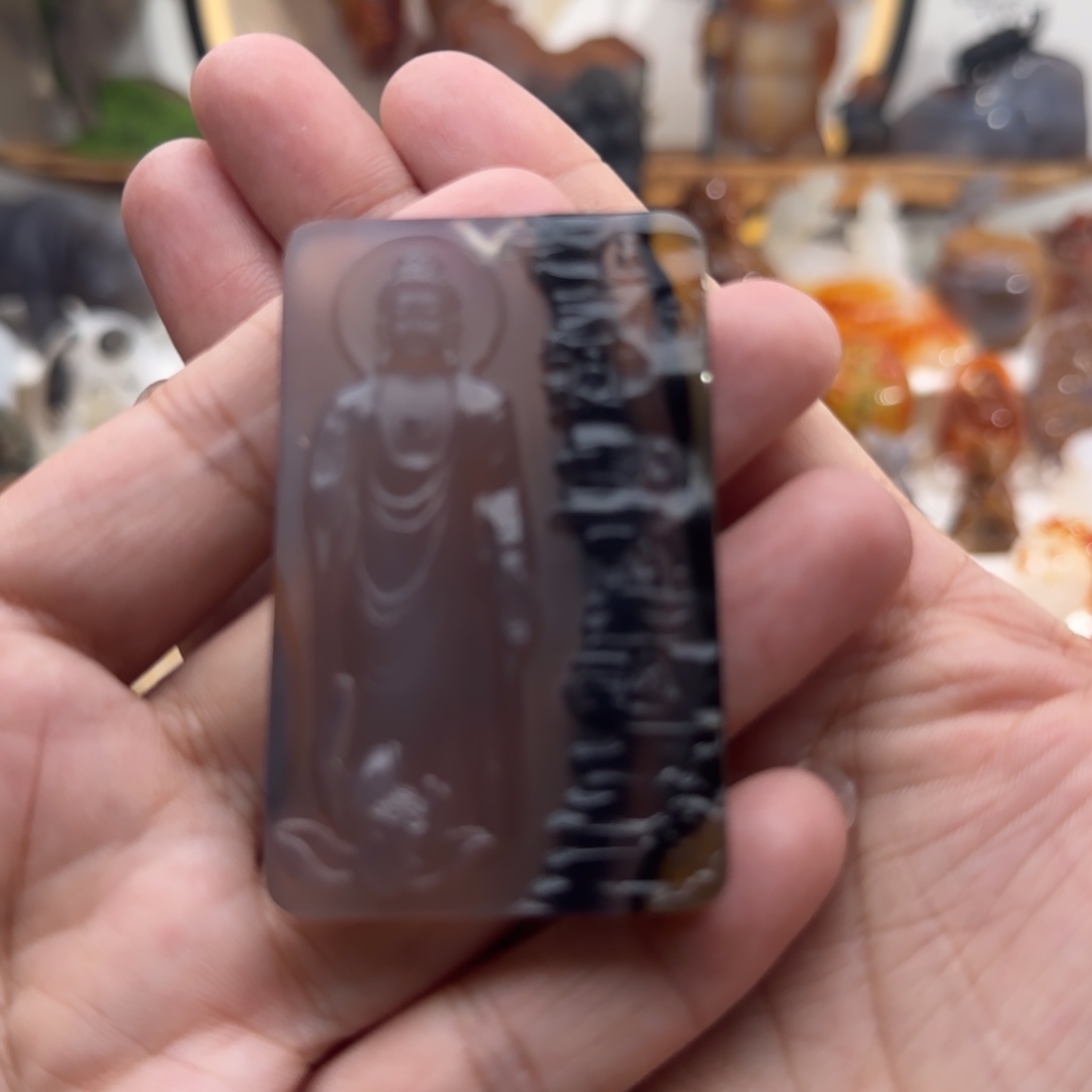 玛瑙/玉髓颈饰未镶嵌✨****