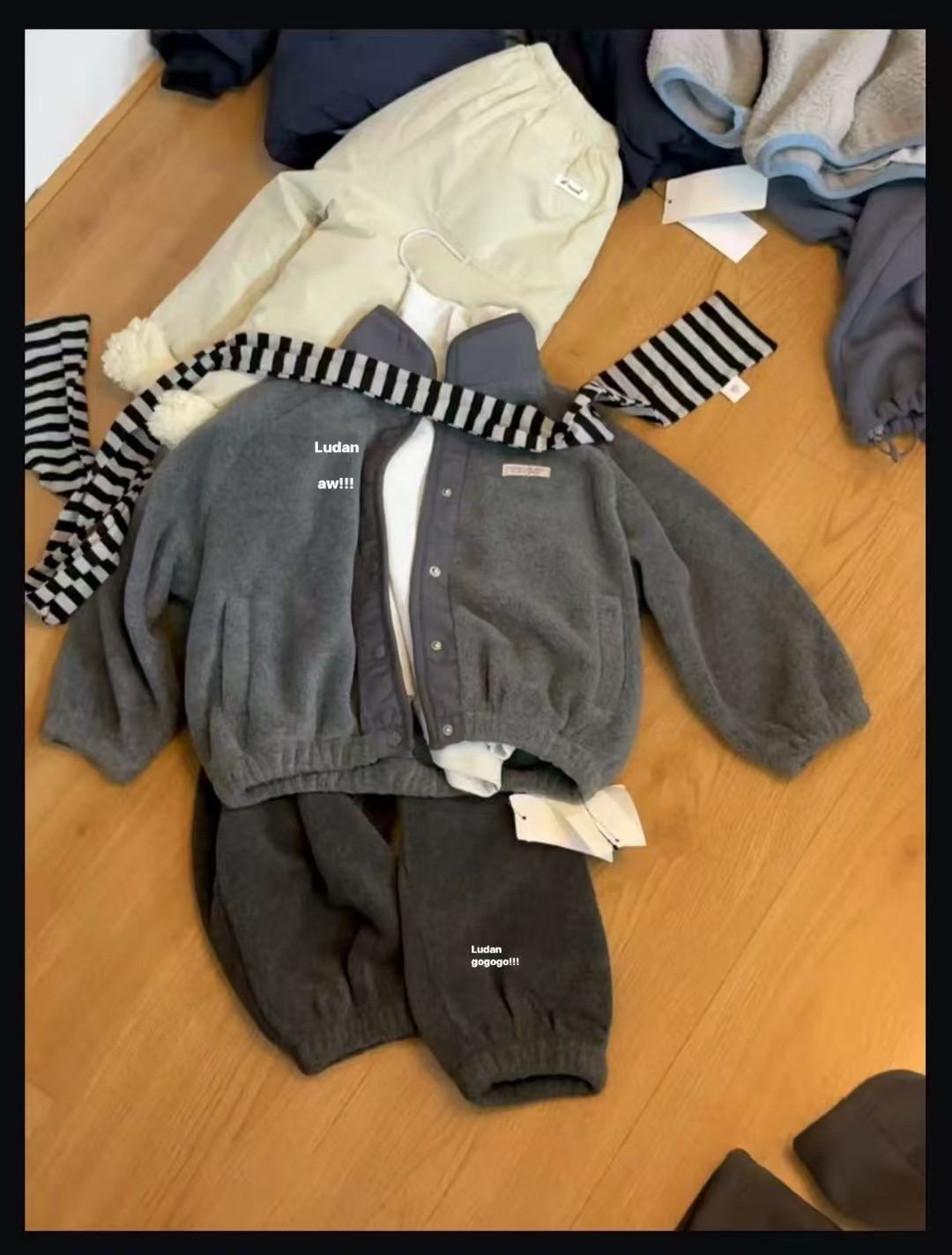 诺妈kids 秋冬款卫衣裤子外套等合集