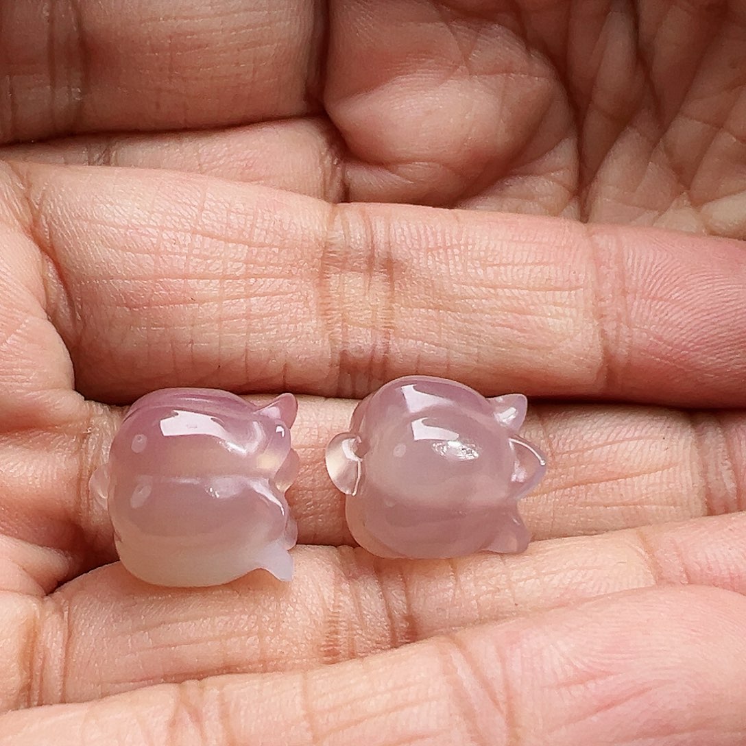 玛瑙/玉髓珠宝半成品未镶嵌