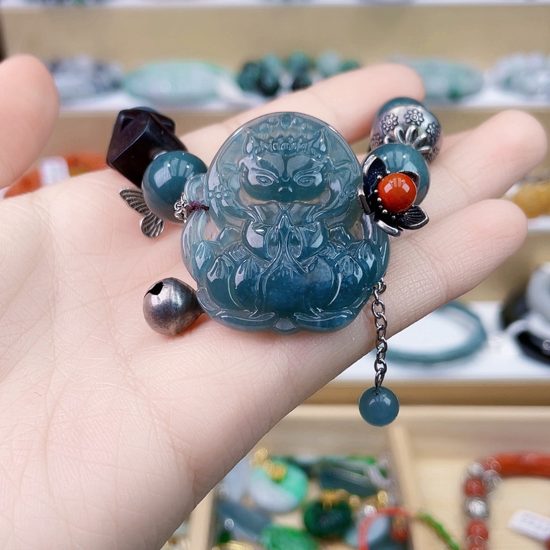 翡翠未镶嵌手链手链