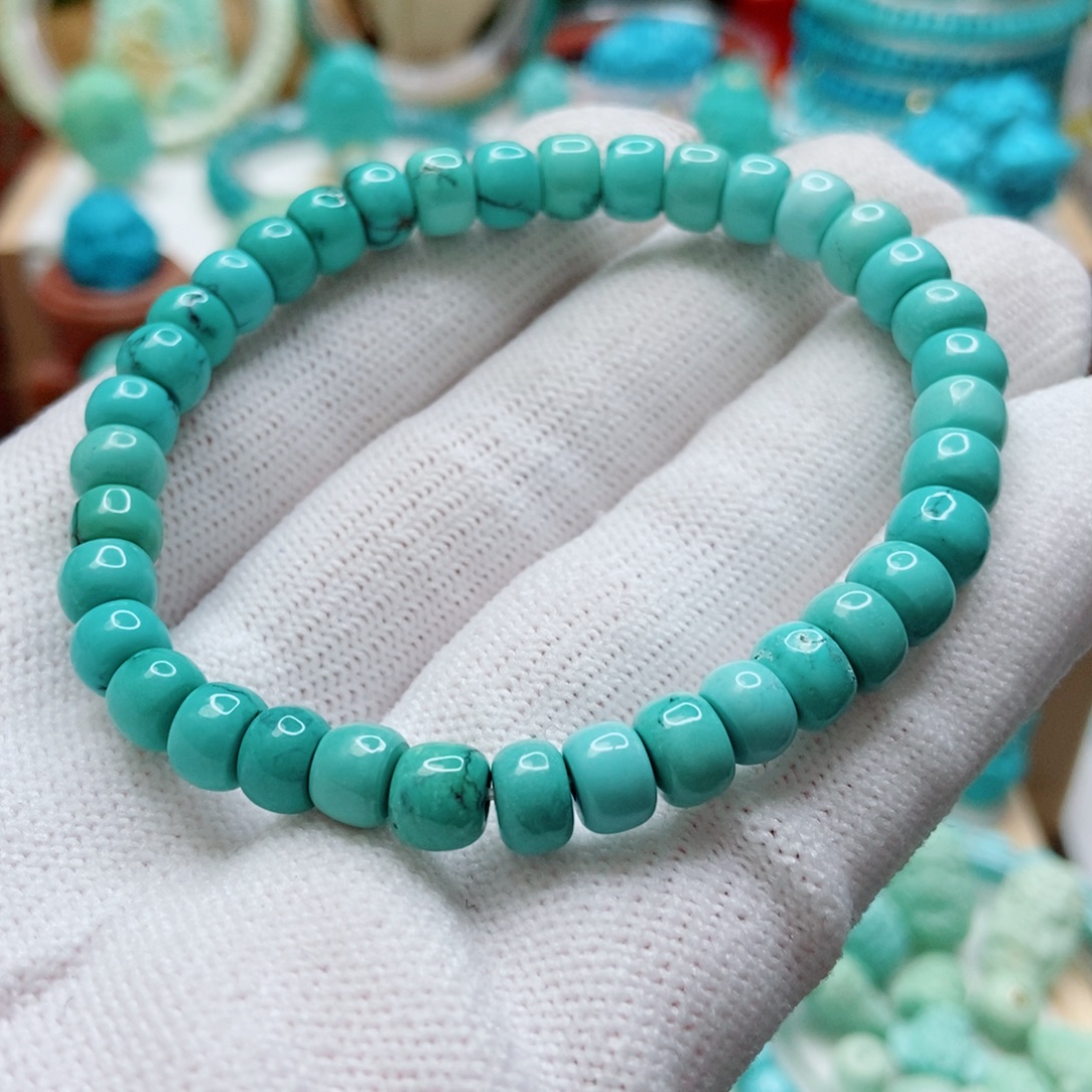 绿松石未镶嵌手串