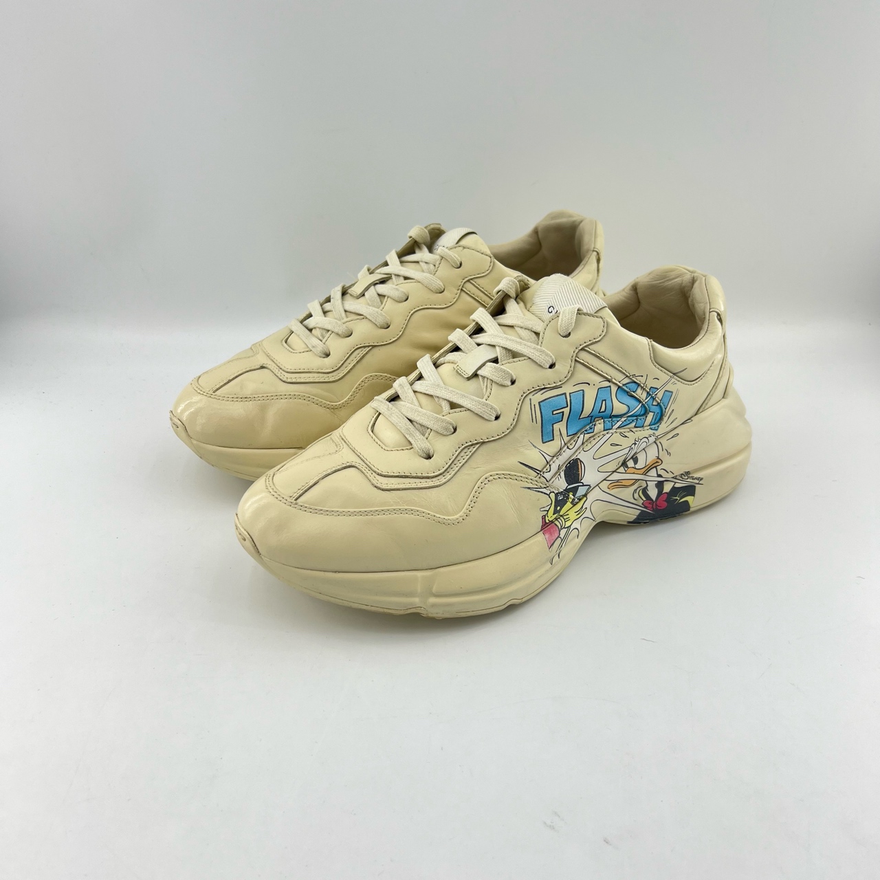 95新 GUCCI/古驰 41码/迪士尼联名款厚底老爹鞋/10809807