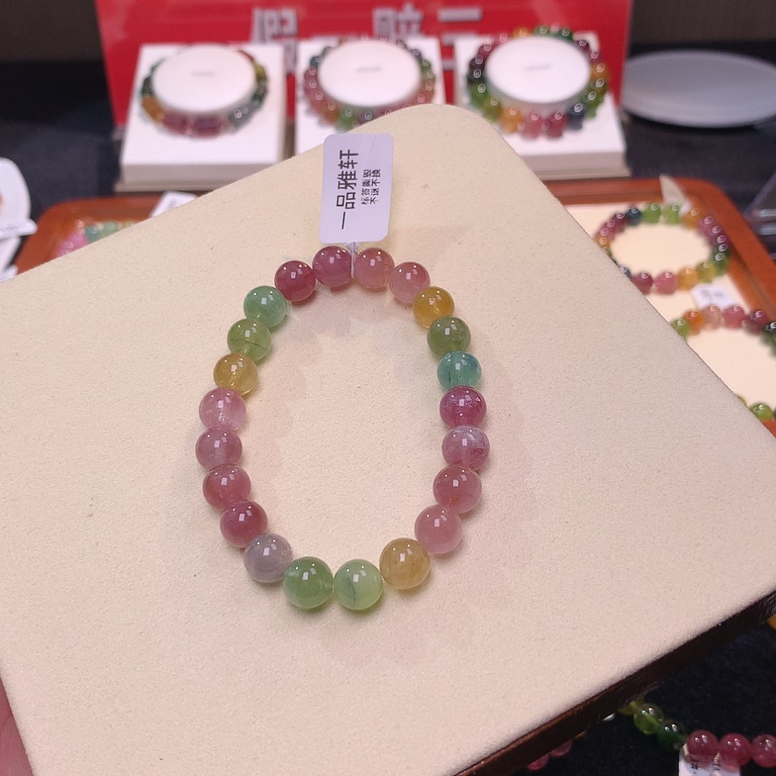 碧玺手串未镶嵌碧玺