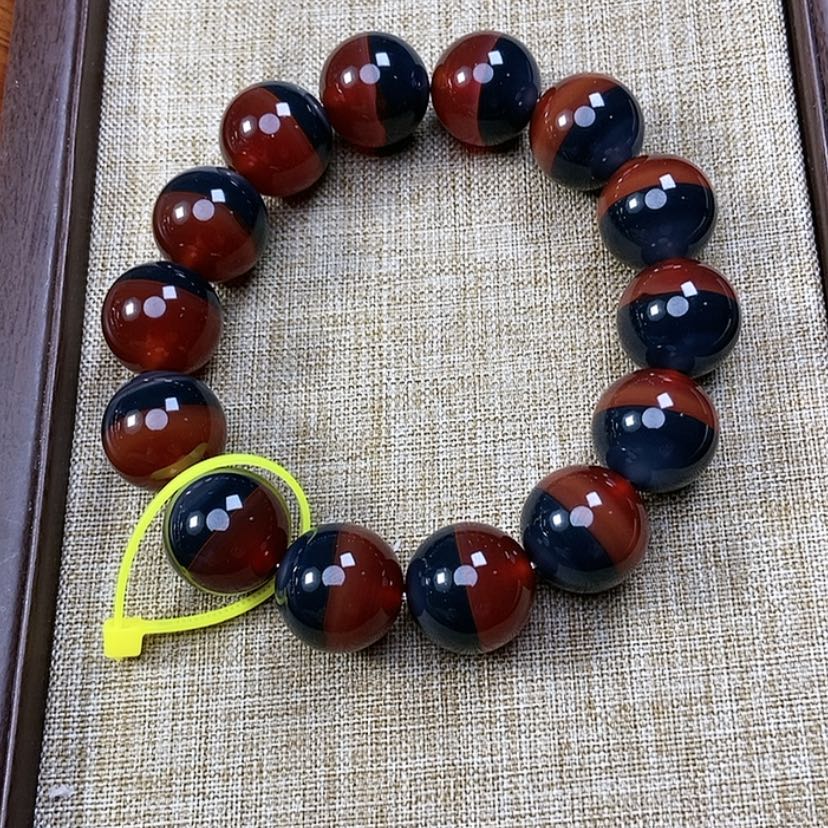 【闪购商品】玛瑙/玉髓手链未镶嵌晕**乎