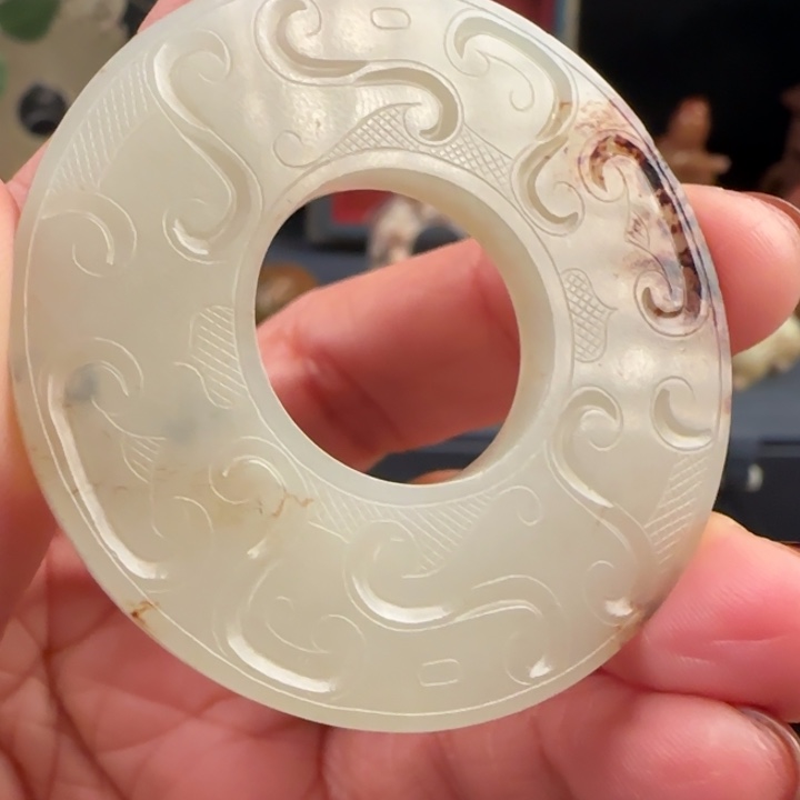 ****哥和田玉（糖玉）未镶嵌挂件