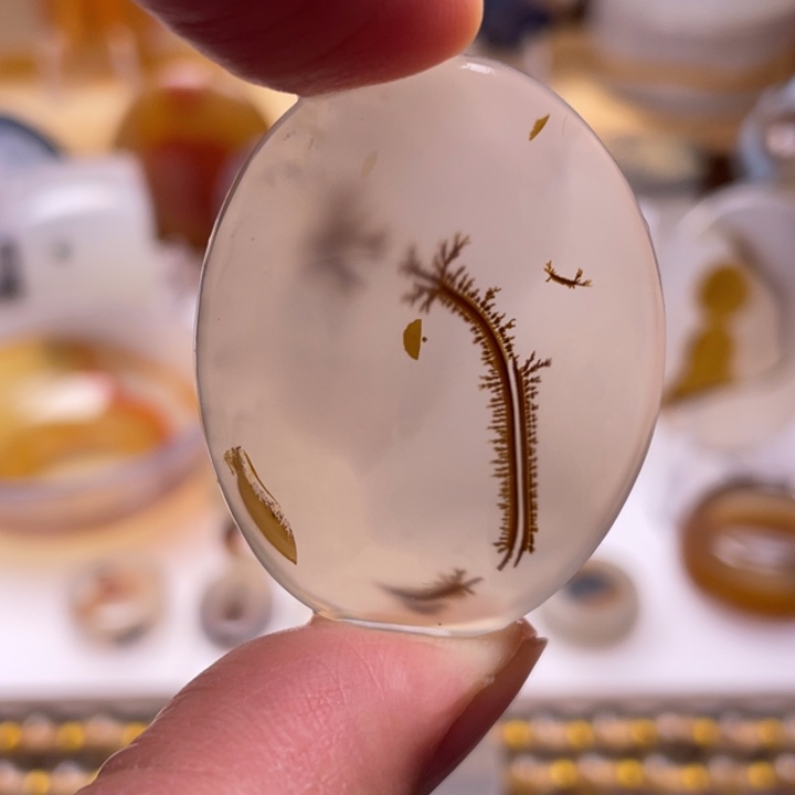 玛瑙/玉髓未镶嵌吊坠(不含链)