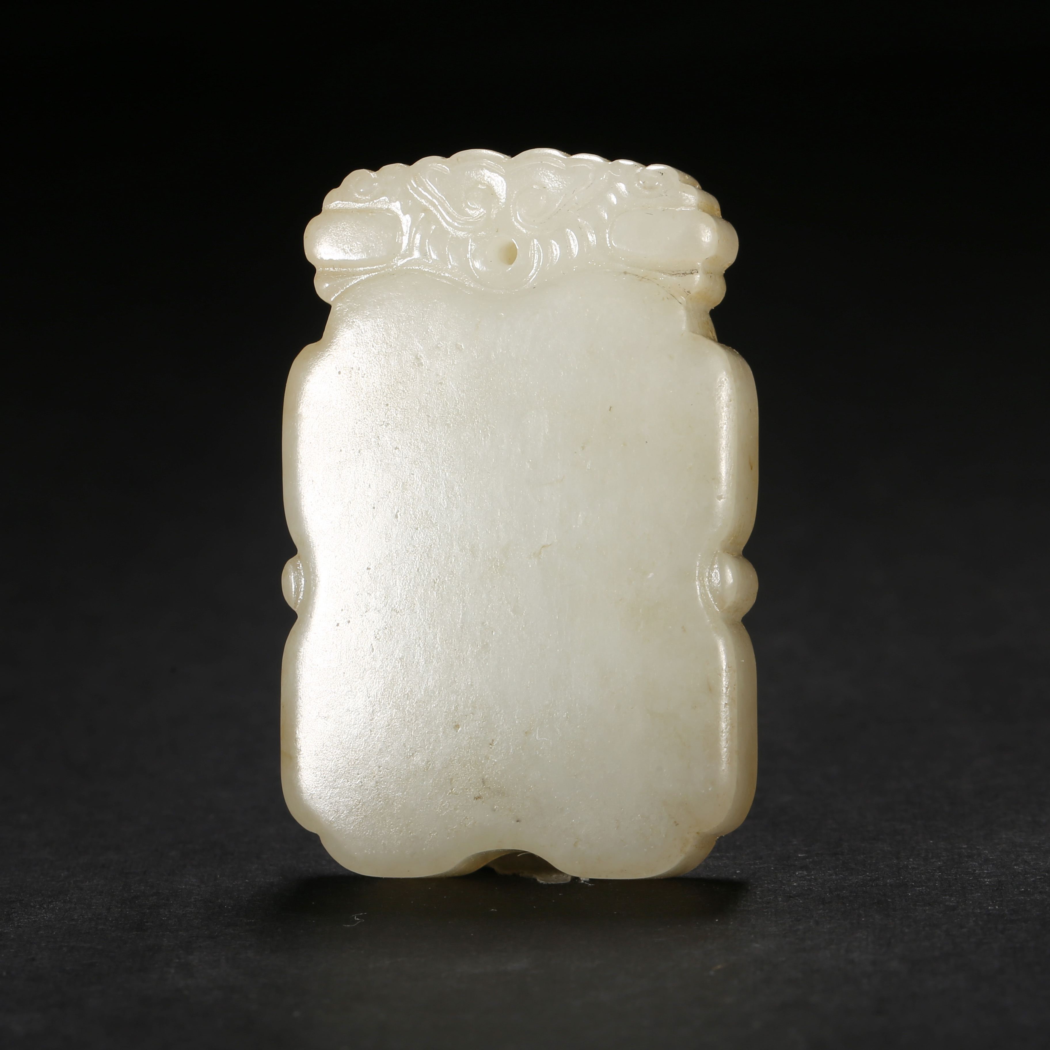 清代*无事玉牌/13LGR3704/和田玉【北京文博】