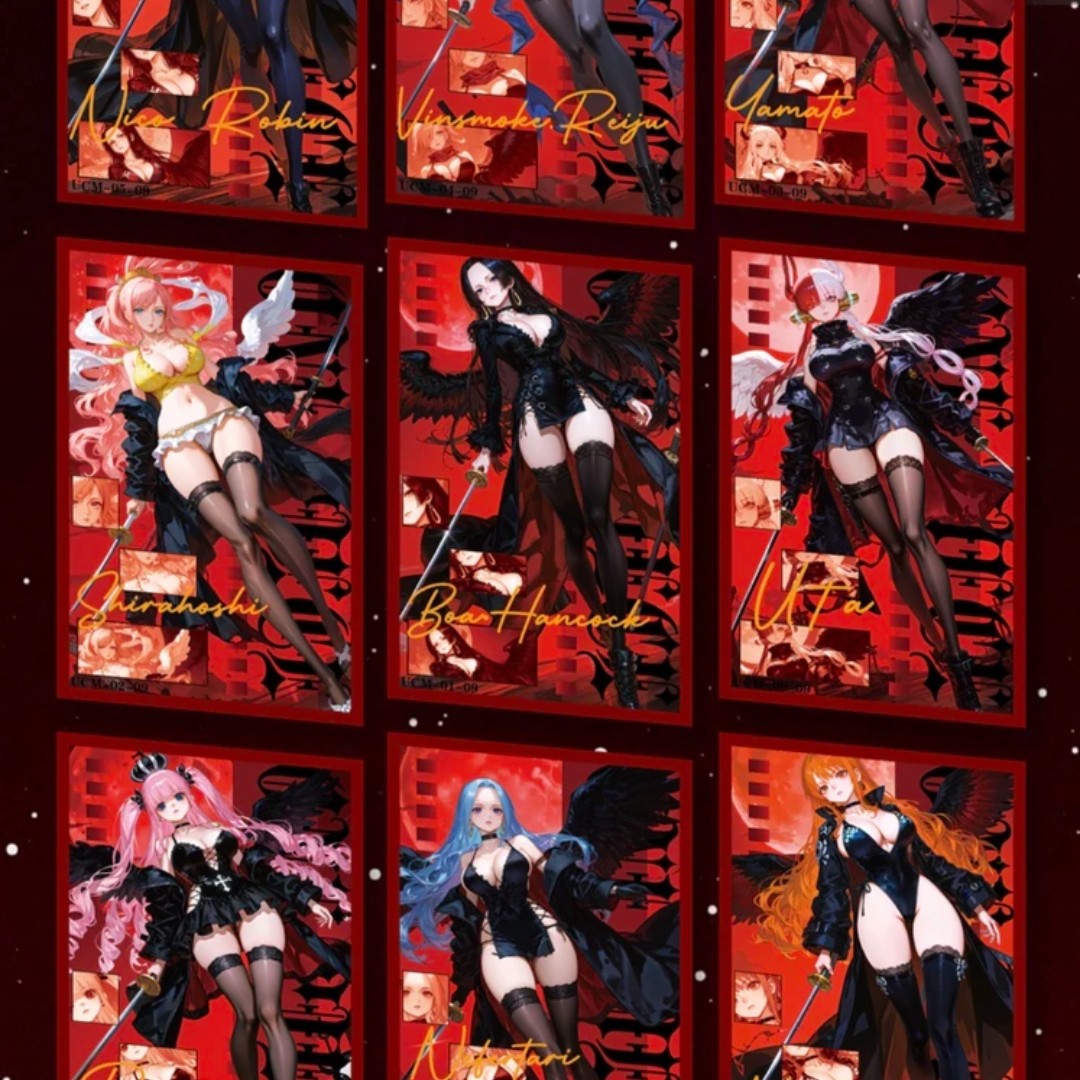 【强娶人物】漫漫文创海贼王色纸动漫二次元航海王收藏卡牌
