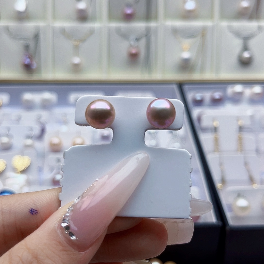 耳饰未镶嵌淡水珍珠