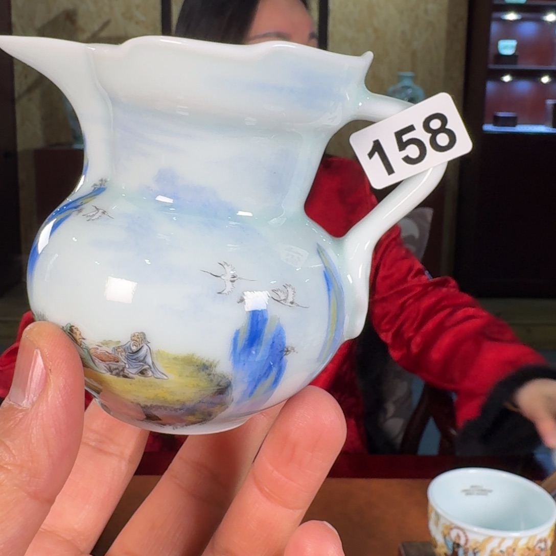 成窑青白瓷茶器精品